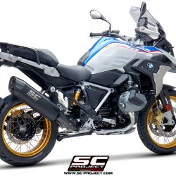 Τελικό εξάτμισης SC-Project Adventure BMW R 1250 GS/Adv. -20 μαύρο ματ-carbon