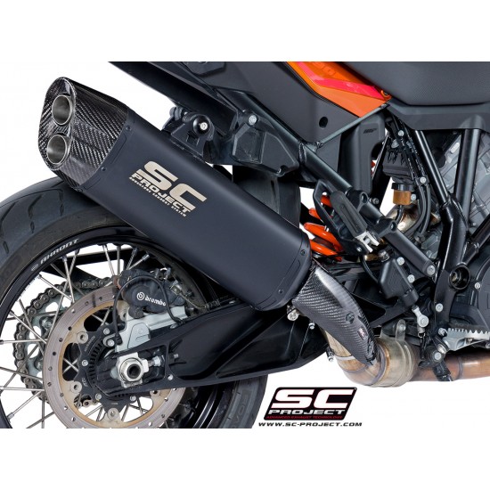 Τελικό εξάτμισης SC-Project Adventure KTM 1090 Adventure/R μαύρο ματ-carbon