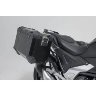 Σετ βάσεων και βαλιτσών SW-Motech TRAX ADV 45 lt. Honda NC 750 X 21- μαύρο