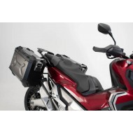 Σετ βάσεων και βαλιτσών SW-Motech TRAX ADV 37 lt. Honda X-ADV -20 ασημί