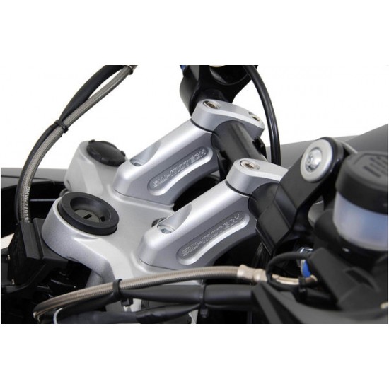 Αποστάτες τιμονιού SW-Motech Barback πάνω & πίσω BMW R 1200 GS 08-12 ασημί Αποστάτες τιμονιού SW-Motech Barback πάνω & πίσω BMW R 1200 GS 08-12 ασημί