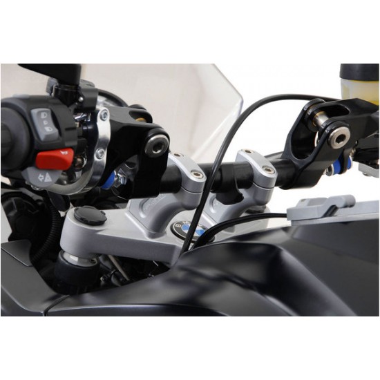 Αποστάτες τιμονιού SW-Motech Barback πάνω & πίσω BMW R 1200 GS 08-12 ασημί Αποστάτες τιμονιού SW-Motech Barback πάνω & πίσω BMW R 1200 GS 08-12 ασημί