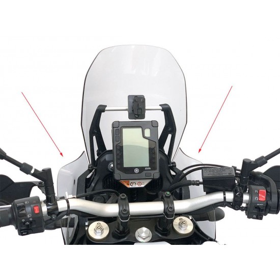 Πλαϊνά βοηθήματα αέρα WRS (μεγάλα) Yamaha Tenere 700 διάφανα Πλαϊνά βοηθήματα αέρα WRS (μεγάλα) Yamaha Tenere 700 διάφανα