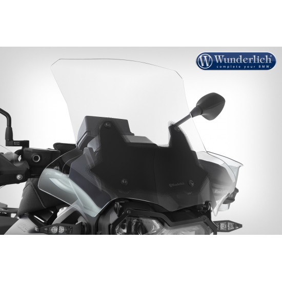 Ζελατίνα Wunderlich Marathon BMW F 750 GS (με χαμηλή εργοστασιακή βάση) διάφανη