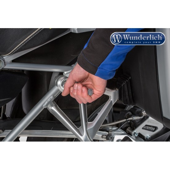 Λαβή ανύψωσης Wunderlich BMW R 1250 GS/Adv. ασημί Λαβή ανύψωσης Wunderlich BMW R 1250 GS/Adv. ασημί